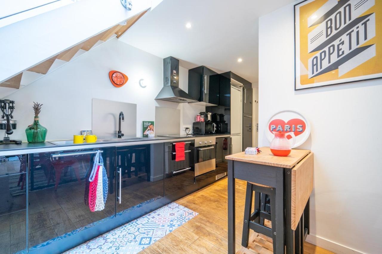 Loft Familial Au Coeur De Paris Avec Clim, Arcade Et Baby-Foot Proche Republique Et Canal St Martin Exteriér fotografie
