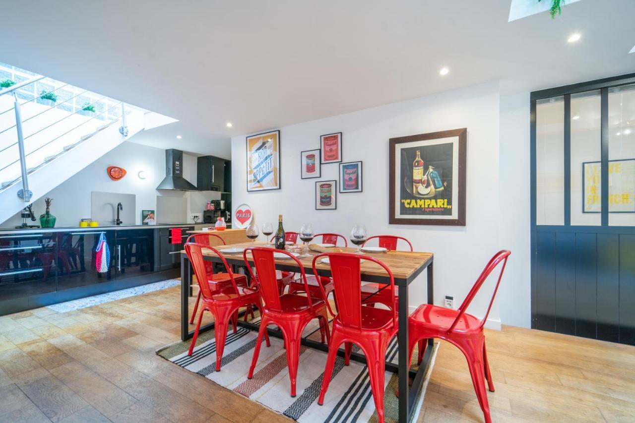 Loft Familial Au Coeur De Paris Avec Clim, Arcade Et Baby-Foot Proche Republique Et Canal St Martin Exteriér fotografie