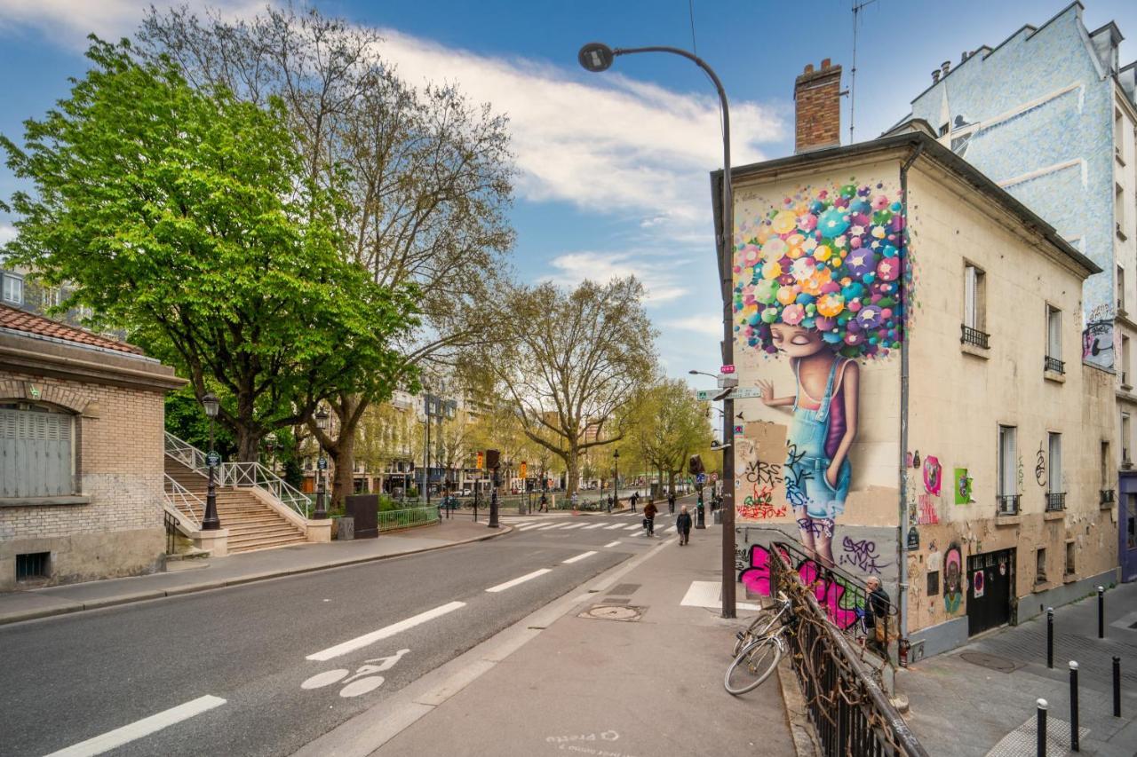 Loft Familial Au Coeur De Paris Avec Clim, Arcade Et Baby-Foot Proche Republique Et Canal St Martin Exteriér fotografie