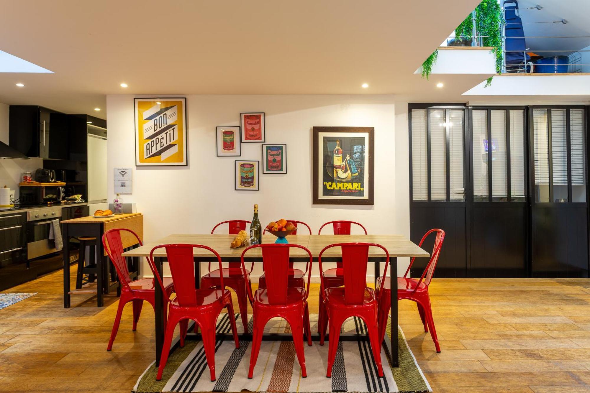 Loft Familial Au Coeur De Paris Avec Clim, Arcade Et Baby-Foot Proche Republique Et Canal St Martin Exteriér fotografie